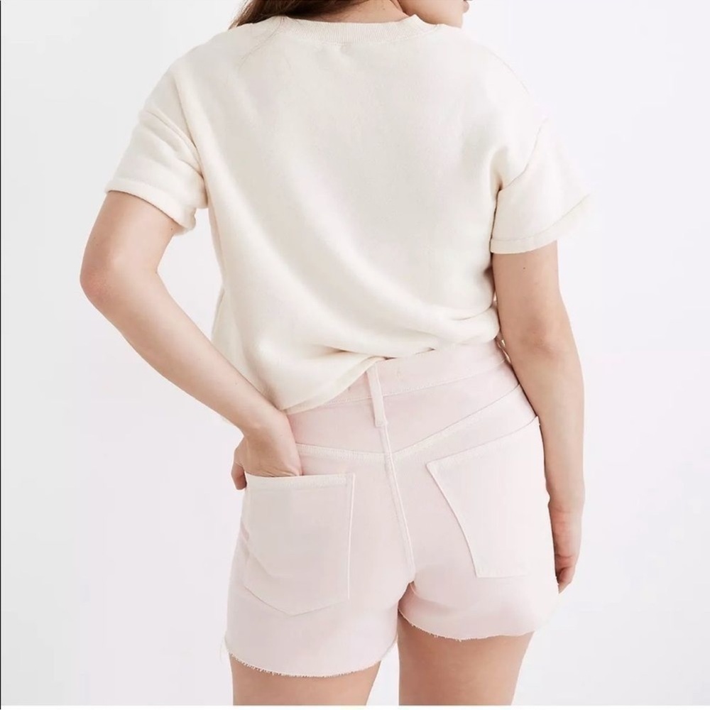 Madewell ‘The Perfect Jean Short’ Garment- Dyed Edition Size 28